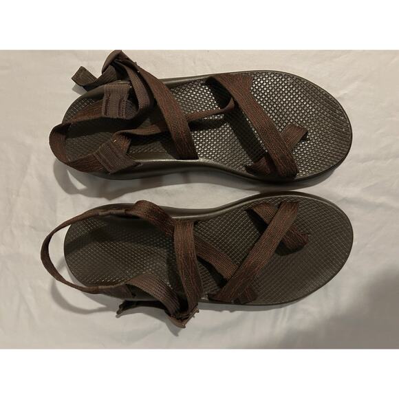 Chaco Men’s Sport Sandals Size 13 Brown Adjustable Outdoor Hiking - Picture 2 of 5